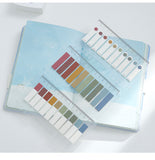 morandi style sticky notes rulers displayed on an open book