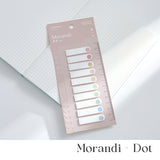 colourful Gradient Morandi PET Sticky notes ruler [200 sheets]