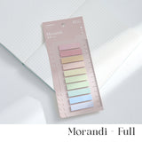 colourful Gradient Morandi PET Sticky notes ruler [200 sheets]