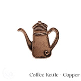 Coffee Maker Badge Brooch | Enamel pin