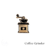 Coffee Maker Badge Brooch | Enamel pin