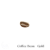 Coffee Bean Badge Brooch | Enamel pin