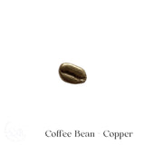 Coffee Bean Badge Brooch | Enamel pin