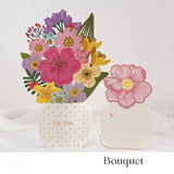 Flowers 3D Pop Up Greeting Cards - Birthday Cards Valentine's Day Cards Wedding Anniversary cards