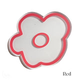 Insta-style acrylic flower-shaped coaster