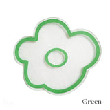 Insta-style acrylic flower-shaped coaster