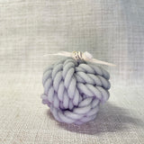 Yarn Ball Candle | Scented Table decor candle | Wedding Decoration | Vegan Soy Wax