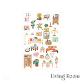 LifeStyle Deco Sticker Sheet | Bakery Kitchen