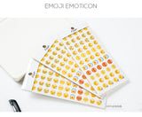 Emoji Sticker Set (12 sheets) | Deco Sticker